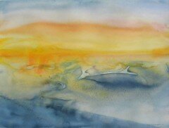 Helga Sigurðardóttir - Watercolor - Landscape and still life